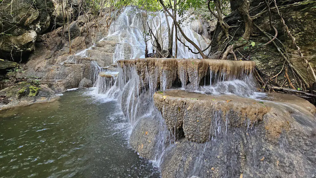 Sanggalo waterfall on Moyo Island